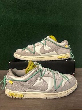 Nike Dunk Low ‘Off White Lot 14’ Size 11.5